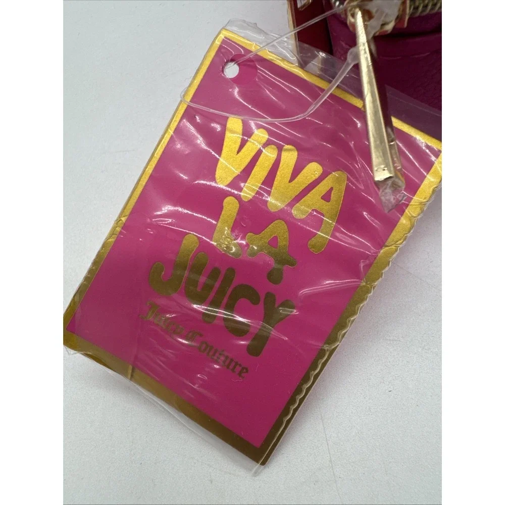 Juicy Couture NWT Pink Heart Zip Case For Jewelry